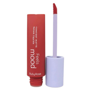 Batom Líquido Comfort Matte Feels Mood Ruby Rose Cor L60