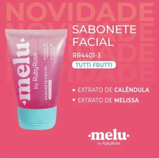 Sabonete Facial Tutti Fruit 100ml RR44013 Melu